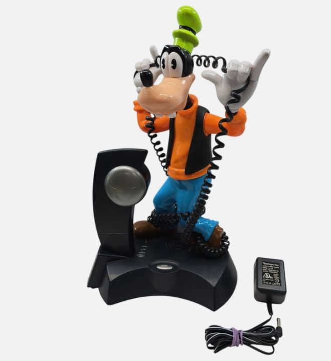 Disney Goofy Cordless Animated Talking Telephone Home Phone