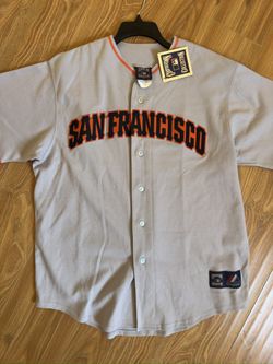 Cooperstown San Francisco Giants Gray Baseball Jersey Top Shirt Athleticwear MLB