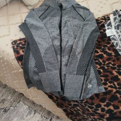 Ladies  Grey Jacket Sz M