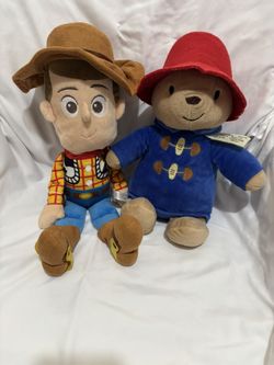 Paddington Bear and Baby Disney Woody 