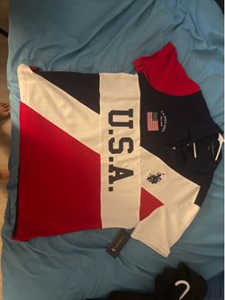 Brand new USA polo shirt size XL