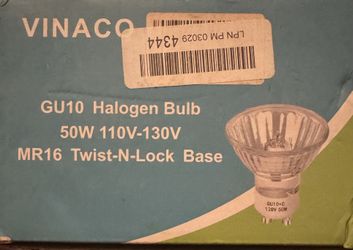 Vinaco GU10 Halogen Bulb