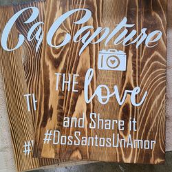 Capture The Love Sign