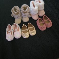 3 Month Baby Girl Shoe Lot