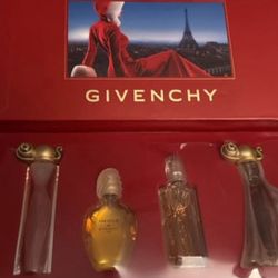 Givenchy New Perfume Box Set of 4 Vintage Perfumes 