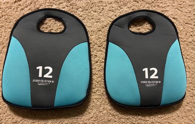 12 Lb Pair Soft Kettle Bells 24 Lb Total