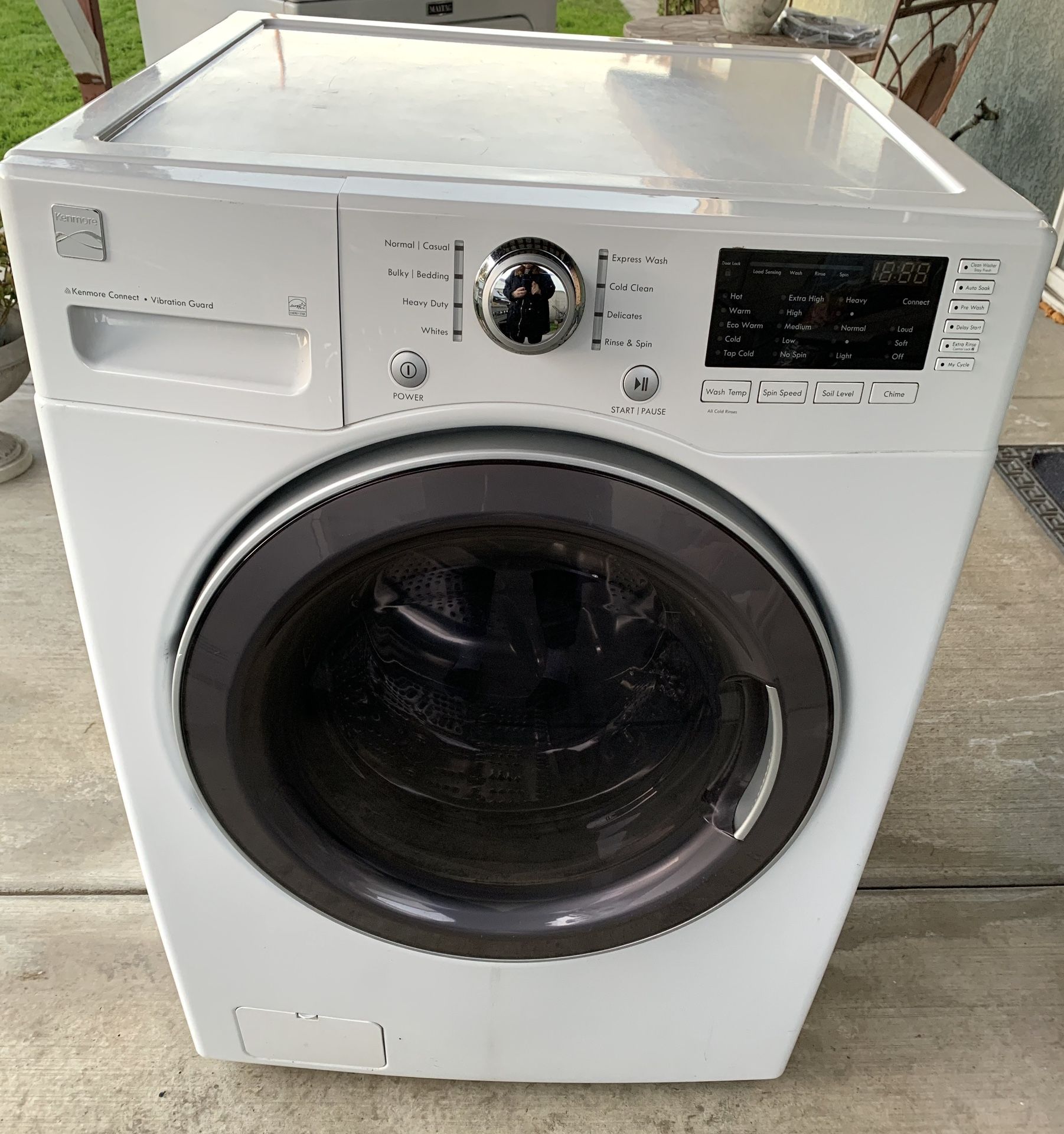 Kenmore top connect washer