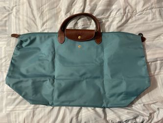 Longchamp teal tote