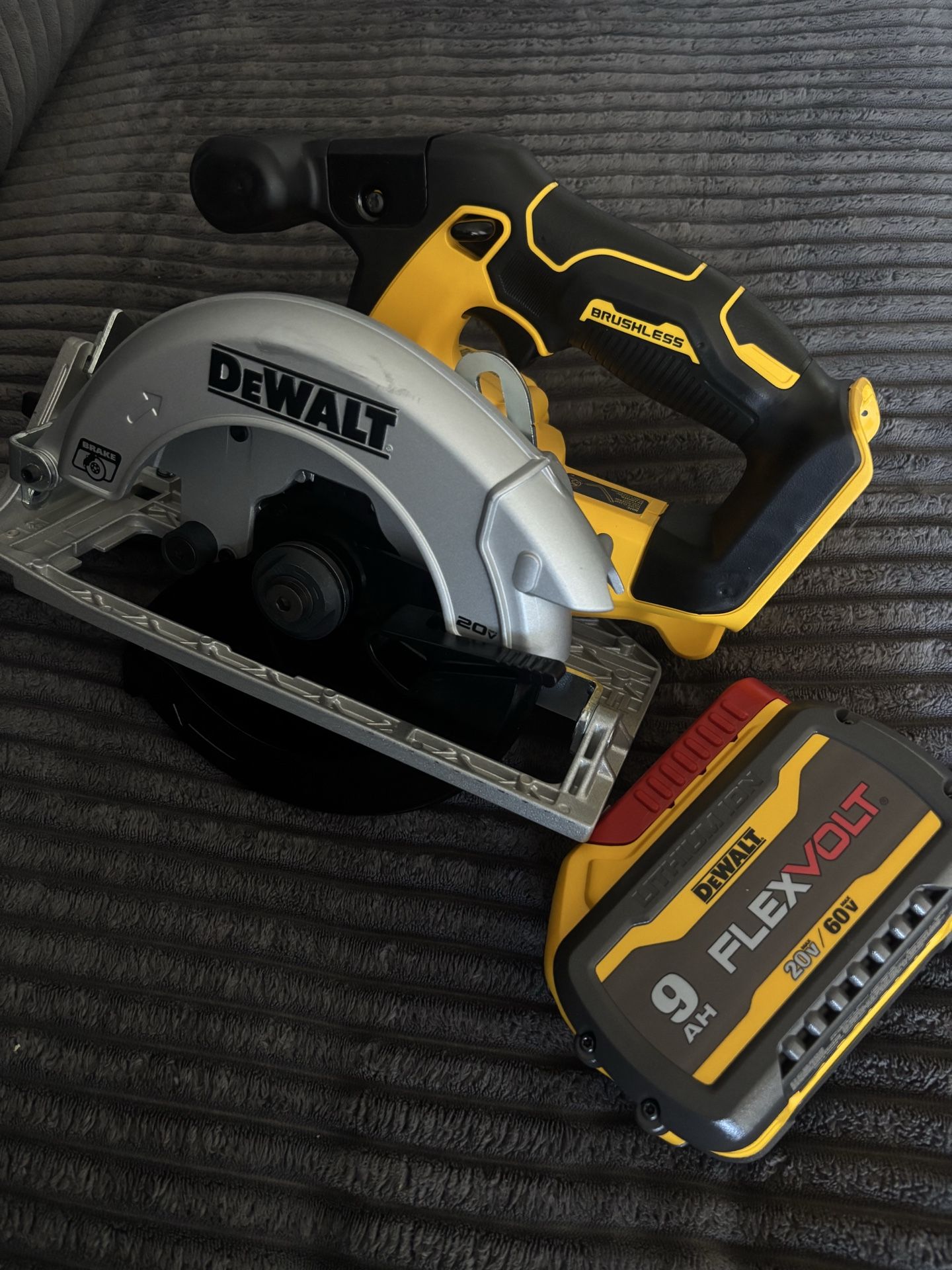 Brushless circular & Battery 9h