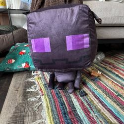 Giant Minecraft Enderman plush