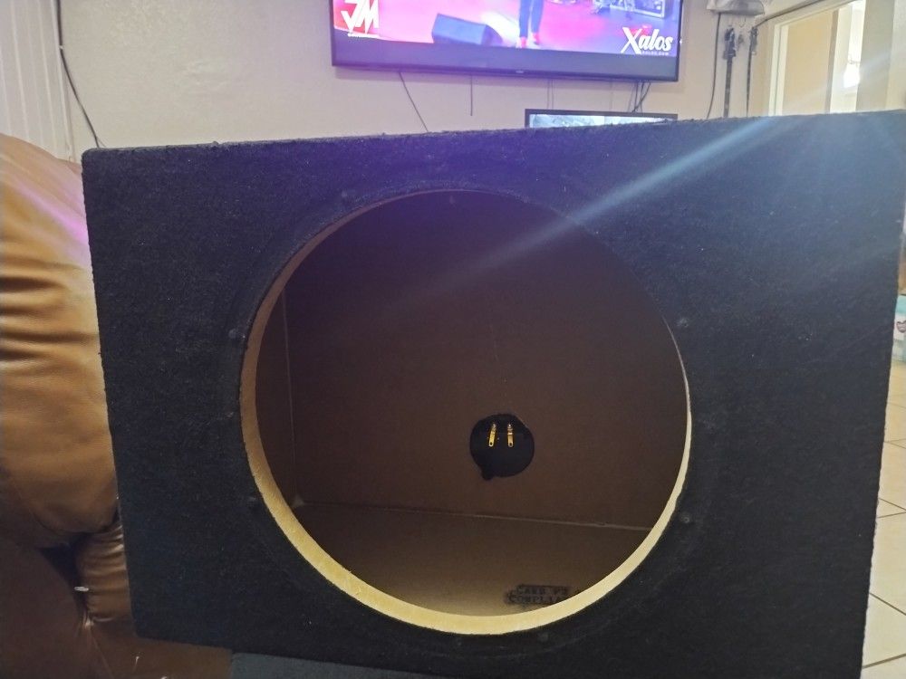 2 15 INCH SUBWOOFER SEALED BOX