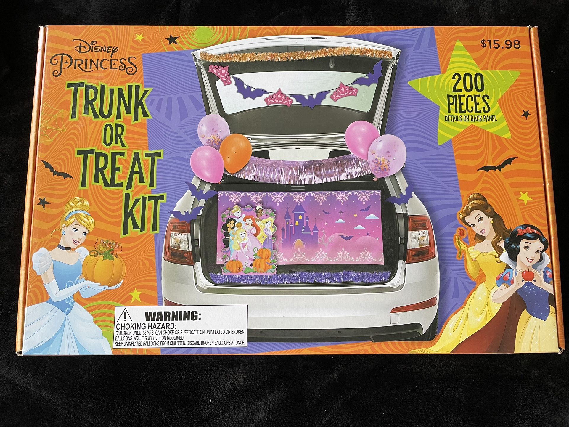 Disney Party Supplies New Disney Princess Halloween Trunk Or Treat Kit