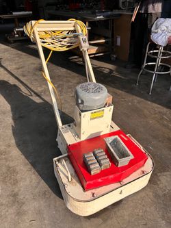 Edco concrete dual disc grinder