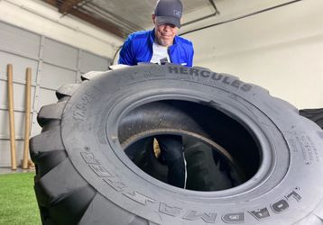 CrossFit Tractor Tires for fitness training!