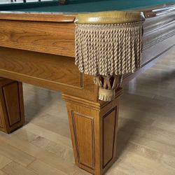 Pool Table 8ft ( Free Delivery & Set Up & New Color Felt Of Your Choice ) 