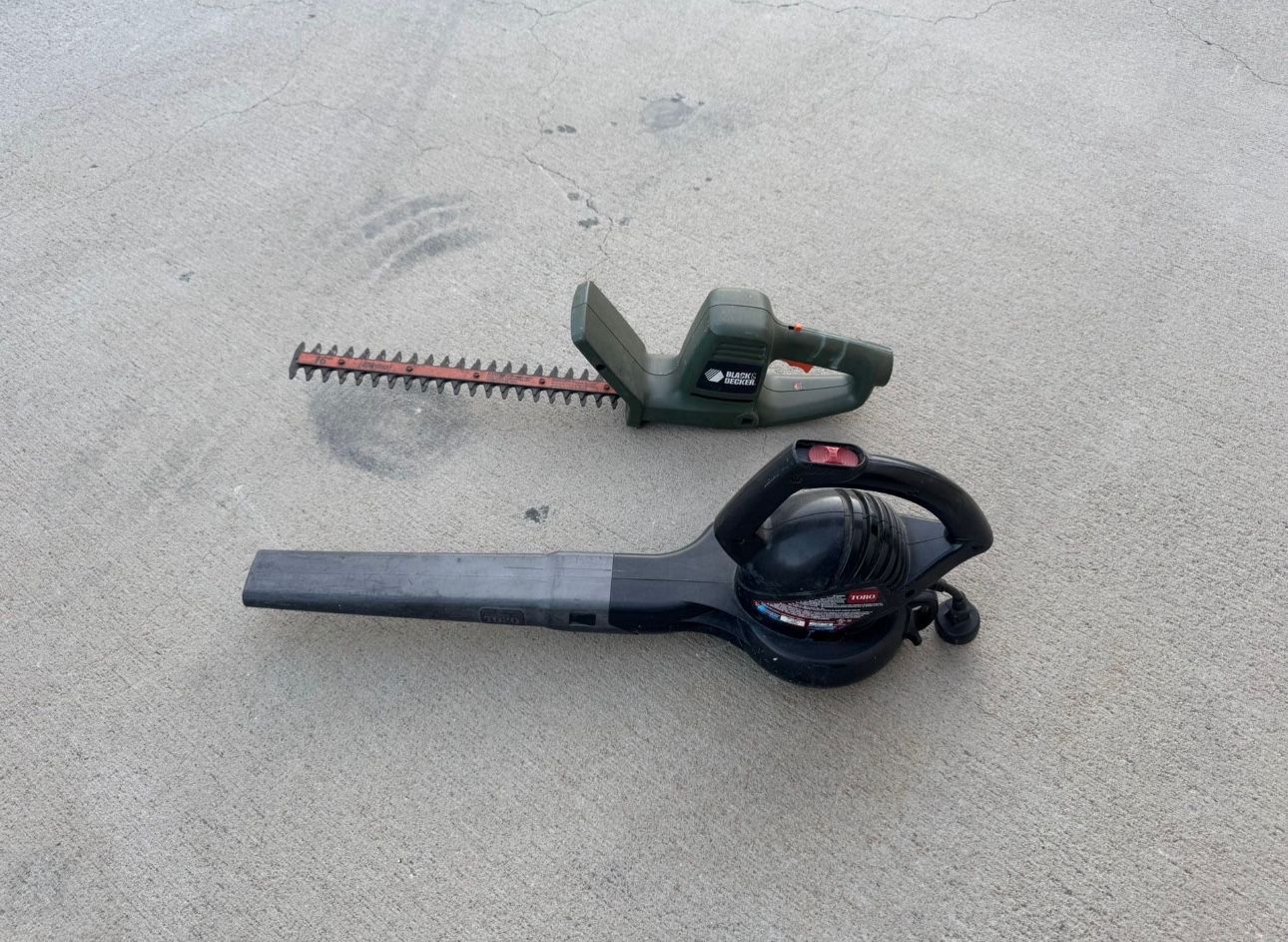 Leaf blower Hedge Trimmer 