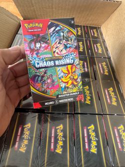 Pokémon TCG Mega Evolution Chaos Rising Booster Bundle