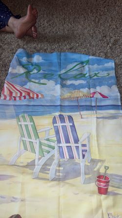Seaside Beach Garden Flag