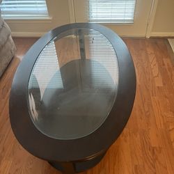 Coffee table and two end tables