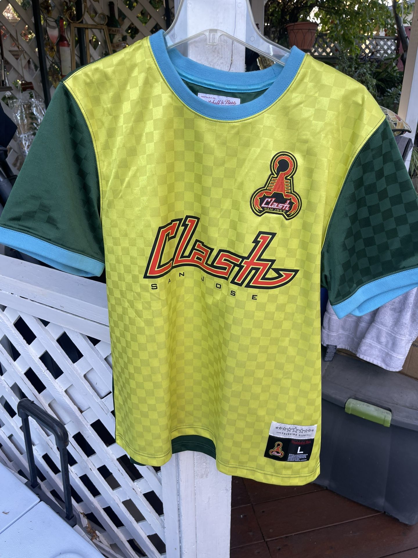 SAN JOSE EARTHQUAKES RETRO JERSEY LARGE