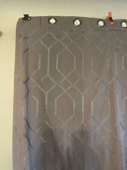 Extra Long Drape Curtain Panels 52”x100” great for high ceilings