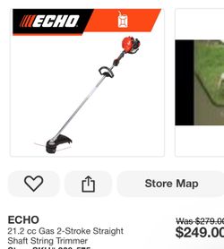 21.2 cc Gas 2-Stroke Straight Shaft String Trimmer