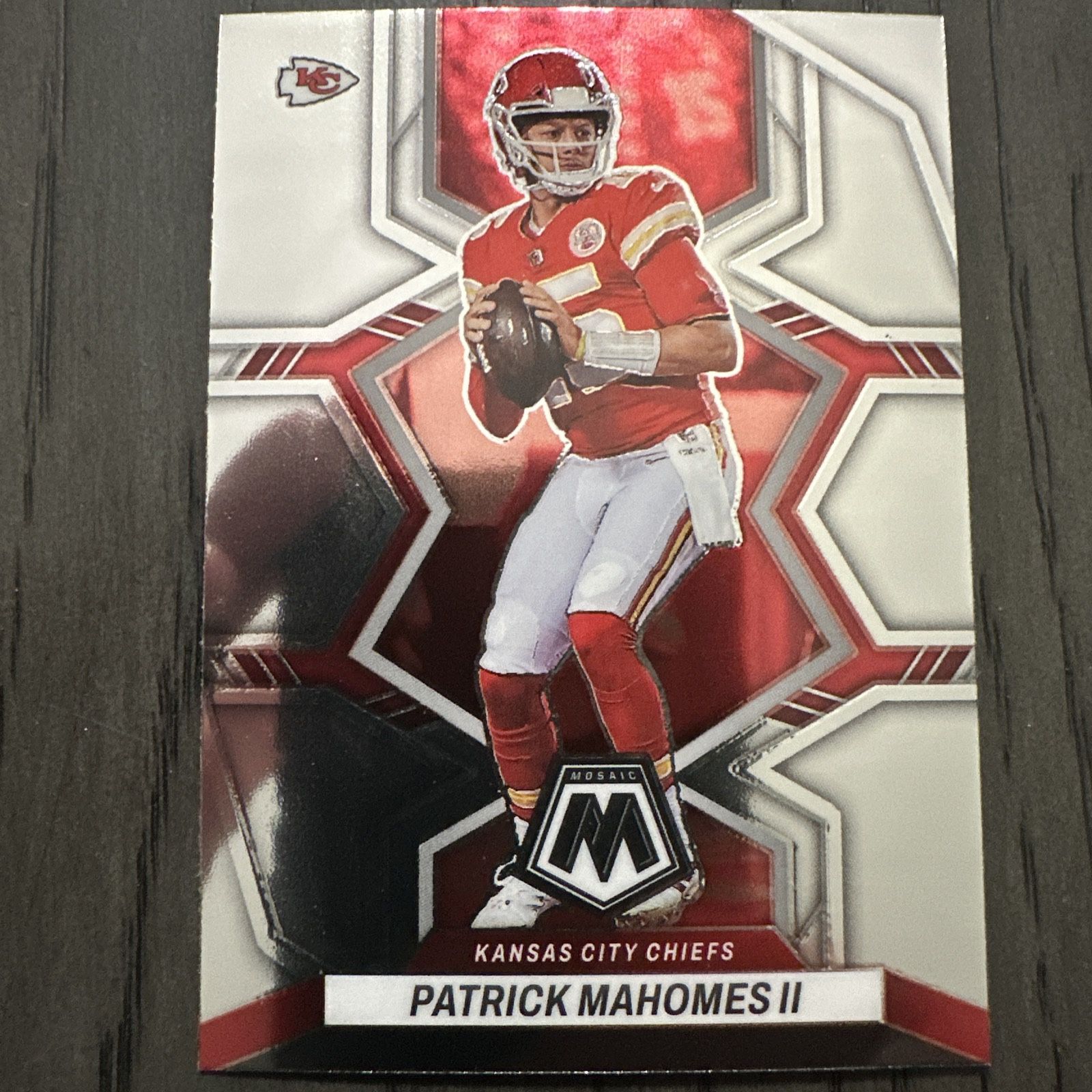 Patrick Mahomes Football Card