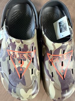 Guess Camo Clogs with Tags