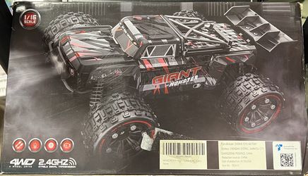 1:16 Scale All Terrain Fast RC Cars for Adults 40KPH, 4WD Electric Off-Road Remote Control Monster Truck with Metal Chassis, 2.4Ghz High Speed Car, Wa