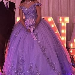 Quinceanera dress medium