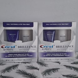 Crest 3D White Toothpaste ( Daily Whitening 2- Step Treatment 4oz )