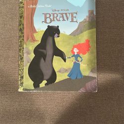 A Little Golden Book Children’s Book Disney Brave 
