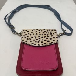 Soruka, leather crossbody purse 