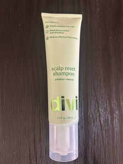 NEW & SEALED - Divi Scalp Reset Shampoo Dual Action Exfoliate + Cleanse - 5 oz.