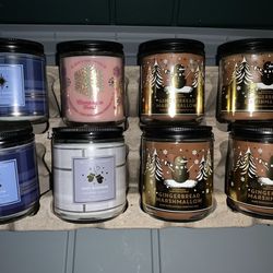 Bath And Body Works Single Wick Candles (as pictured) - $13 each - will bundle 