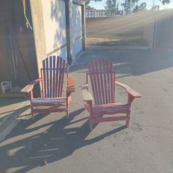 Wood Chairs 