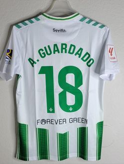 Hummel 23 24 Real Betis Fc Home Jersey Original Andres Guardado Size Medium Large Xl No Trade for Sale in Phoenix AZ OfferUp