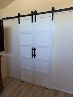 🔥 Sliding Barn Doors Made To Fit Your Exact Space And Style❗️🚪✔️
