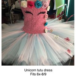 Unicorn Tutu Dress Ready Now 