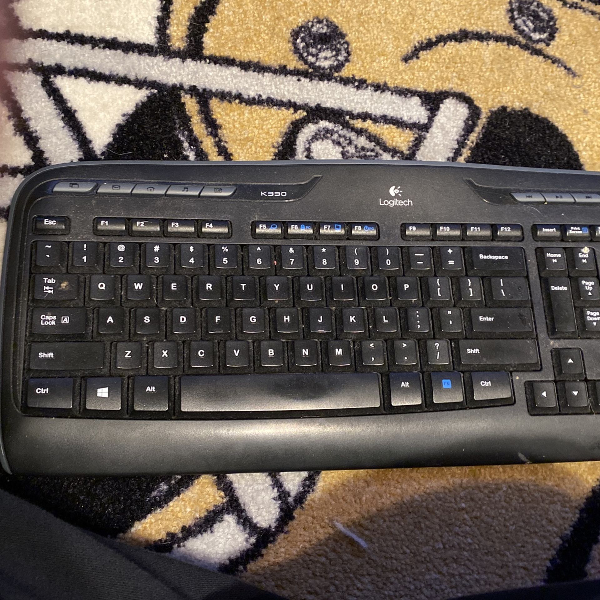 Logitech K330 Wireless Keyboard