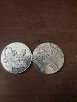 .999 silver Harrah's Mississippi casino coins