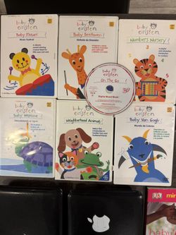 Baby Einstein DVDs + 2 DVD Portable Players