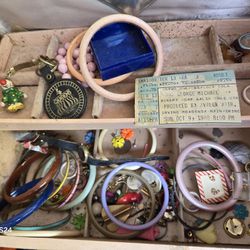 Vintage Frozen In Time 1980 Jewelry Box