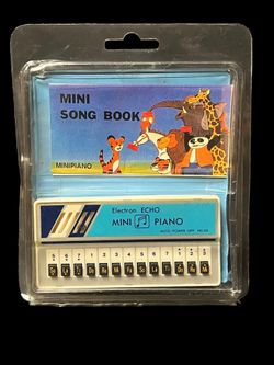Mini piano 2024 toy 80's