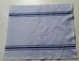 Blue Kitchen Dining Table Decorative Linen Tablecloth Cover Wipe