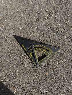 (2. )Stanley 46-053 Premium Adjustable Quick Square Layout Tool.