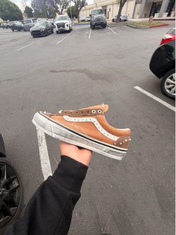 Vans Pearlized Cocoa Brown size 8