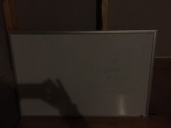 Dry erase board