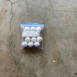 A Dozen Misc Golf Balls – Clean – Good Condition