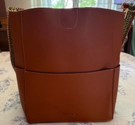 Mersi Brown Bucket bag